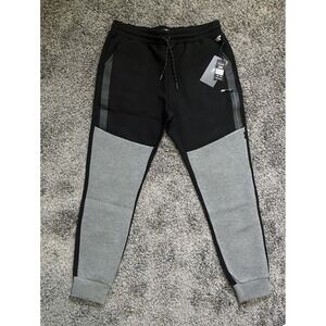 X-RAY Sport Men's XL Black/Charcoal fleece jogger pants W/pockets MSRP $98